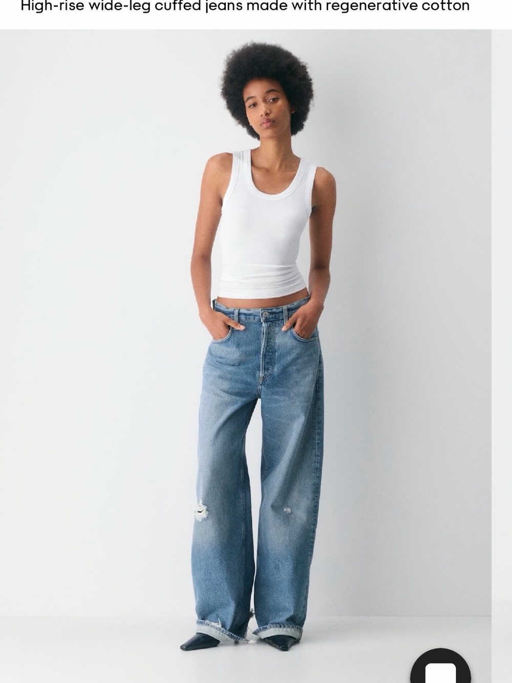 Citizens of Humanity Ayala Cuffed Denim